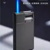 5 Encendedores Metálicos de Alta Gama a Llama Directa a Prueba de Viento, Nuevos de Negocio Desechables Hechos a Medida con Grabado, Al Por Mayor