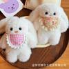 Tengle muñeco de conejo barato hecho a mano lindo muñeco de peluche de conejito colgante de llave colgante de muñeca Bjd