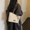 Bolso tejido retro para mujer 2026 nueva moda bolsa de hombro de gran capacidad estilo coreano bolso tote de moda