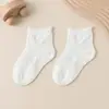 Calcetines Finos de Encaje para Verano, Ligeros y Transpirables para el Verano, Estilo Princesa para Bebés, Anti-Mosquitos, Antibacterianos 10A, Repelentes de Mosquitos y Desodorantes