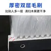 Máquina Enchapadora de Bordes Totalmente Automática Cepillo Especial Cepillo de Tira de PP Máquina Enchapadora de Bordes para Carpintería Eliminación de Polvo Cepillo de Tira de PVC Accesorios para Máquina Enchapadora de Bordes