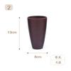 Jujube Taza Japonesa Barniz de Madera Creativo Estilo Étnico Taza de Madera Madera Sólida Taza de Té Especial LOGO Imprimible