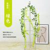 Guirnalda de Flores de Glicinia Artificial Enredadera Decoración Alambre Enredadera Flor de Frijol Enredadera Decoración de Boda Hogar Flor Artificial Enredadera Envolvente