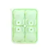 Forma de Gelo de Urso com Tampa, Molde de Bola de Gelo de Silicone Fácil de Soltar, Forma de Gelo Criativa de Desenho Animado, Molde de Sorvete