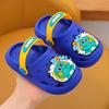 Pantuflas para niños Dibujos animados Zapatos de agujeros cubiertos de los dedos para niños Verano Interior Suela suave Antideslizante Sandalias para hombres y mujeres y niños
