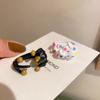 Anillo Divertido Lindo Cachorro Negro Infantil Diseño de Nicho Femenino Anillo de Dedo de Comida Moda Elegante Estudiante Personalizado Anillo para Novia