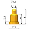 Dedal de antena conector STM para placa de pruebas de soldadura sonda de prueba dedal de resorte contacto de carga parche de PCB conexión pogopin