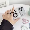Soporte de Anillo Metálico Funda Giratoria para Teléfono Móvil Soporte Adhesivo Universal Soporte de Escritorio Ultradelgado Soporte de Anillo para Teléfono Móvil