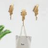 Gancho de resina para colgar en la pared, diseño nórdico de guitarra, violín y música, colgante decorativo para abrigos y llaves