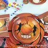 Suministros para Fiesta de Cumpleaños Temática de Baloncesto Transfronteriza Taza de Papel para Fiesta Plato de Papel Servilleta de Papel Taza de Papel Mantel Traje Decorativo
