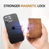 Aplicable Transfronterizo iPhone 15 Magsafe Porta Tarjetas Billetera RFID Apple 16 Personalizado Estuche Magnético para Tarjetas, Ligero y Delgado