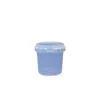 Cubo de Plástico Transparente Laminado de 500ml a 1 Litro para Snacks, Pasteles, Té de Leche y Envasado Sellado, Se Puede Usar con una Máquina Laminadora