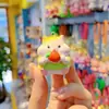 Chaveiro de hamster de frutas de desenho animado original chaveiro de casal chaveiro de carro pingente de bolsa de menina pingente de presente