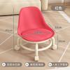 Taburete pequeño doméstico universal con ruedas, con polea, móvil, taburete bajo, taburete para cambiar zapatos para niños, taburete redondo para personas perezosas, silla con respaldo, venta al por mayor