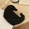 Diadema con pinza para el pelo de rayas de estilo retro de Corea del Sur, accesorios para el cabello de alta calidad con forma de cráneo, banda para el cabello antideslizante de ala ancha.