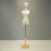 Accesorios para Maniquíes de Tienda de Ropa, Maniquí de Medio Cuerpo para Exhibición de Ropa Femenina, Maniquí para Vestidos de Novia, Soporte para Exhibición de Ropa