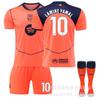 2526 Barcelona Segunda Equipación No. 10 Camiseta Yamal 11 Rafinha Messi Traje de Uniforme de Fútbol 14 Rashford