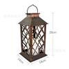Explosiones transfronterizas luces solares para jardín exteriores luces de viento tipo vela luces decorativas para césped de jardín luces de vela vintage