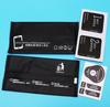 Kit de Herramientas para Película de Teléfono Móvil Herramienta de Aplicación de Película Templada Bolsa de Alcohol Gamuza Kit de Herramientas Auxiliares para Película de Ante