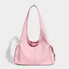 Bolso Grande de Piel Suave Casual 2026 Nueva Moda Versátil Elegante Bolso de Hombro Bolso Tote Bolso Retro de Moda