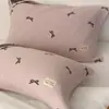 Toallas de Almohada de Gasa de Algodón Puro Estilo Coreano, un Par de Nuevos Modelos 2026 para Uso Doméstico, Toallas de Almohada de Algodón Transpirables y Absorbentes del Sudor, Toallas con Almohadilla Anti-Grasa