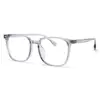 Armazones Ópticos Lisos Estilo Coreano de Material TR90 con Filtro de Luz Azul para Estudiantes Hombres y Mujeres, Aptos para Lentes Graduados y Armazones Sin Graduación