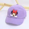 Gorra de pico de pato para bebé, 1-3 años, gorra de pana, diseño de dibujos animados, estilo otoño/invierno, gorra de béisbol para niños, gorra de hip-hop para niños, para ventas transfronterizas
