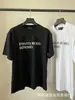 Erd Melancólico Rico Segunda Generación Estampado de Letras Viejo Holgado Retro Vintage Camiseta de Manga Corta para Hombre y Mujer Tendencia Verano