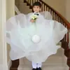 Flores de Papoula de Seda Artificial Transfronteiriças, Flores Guia para Casamento Romântico, Adereços de Decoração para Festas e Festivais Atacado