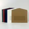 Sobre Se Puede Sellar Pulgada por Pulgada 78A5 para Guardar Mascarillas 2 Bolsas de Documentos de Papel Kraft 3 pulgadas Película Transparente A46 Banco