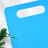 Tabla de cortar de plástico rectangular Tabla de cortar delgada Tabla de cortar colorida para el hogar Niños Suplemento alimenticio Tabla de cortar de doble cara Tabla de cortar de cocina para cortar frutas
