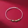 2026 Novo Estilo Chinês Pulseira de Corda Multicolorida Tecida à Mão Ajustável para Adultos e Crianças Atacado