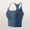 Top Regata Cruzado de Venda Quente para Yoga, Esportes, Fitness, Costas Nadador para Mulheres com Bojos Fixos, Absorvente de Suor, Respirável, Peça Externa, Versátil, Lindo Top nas Costas