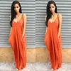 Ebay AliExpress comércio exterior vestido de praia Europeu e Americano irregular alça fina V profundo Bolso vestido feminino