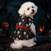 20.24 millones Festival Sagrado nuevo perro mascota ropa de perro cabeza de calavera murciélago gota de sangre falda fábrica transfronteriza directa generación