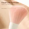 Set de 5 Brochas de Maquillaje con Espejo, Brocha para Polvos con Forma de Concha, Pincel para Sombras de Ojos, Pincel para Rubor, Herramientas de Belleza, Multifuncional al por Mayor