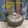 Decoración de Sala de Té con Flores para Jardinería Estilo Chino, Adorno para Acuario Sakyamuni, Figura de Buda para Entrada del Hogar