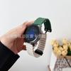 Correa de silicona con hebilla marina y diseño deportivo con bloques de color para Huawei GT2/3 Three-Star Watch de 20 mm/22 mm.
