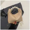 Bolso de Mano de Perlas de Alta Gama 2026 Nuevo de Moda Tendencia Nicho Bolso de Cadena Bolso de Hombro Cruzado para Mujer