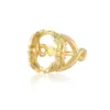 Accesorios para soporte de anillos vacíos DIY para hombres y mujeres zodiaco dragón este año de vida soporte de anillos soporte vacío cera de abeja turquesa marea nacional soporte de anillos