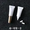 3 g/m pequena capacidade cosméticos tubo em branco embalagem de teste sub-embalagem creme para acne base pasta de dente garrafa plástica amostra
