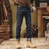 Pantalones de hombre 2024 Primavera y Otoño Nuevos Pantalones de Hombre Juveniles Tendencia Coreana Pantalones de Hombre Versátiles Casuales Jeans