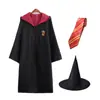 Túnica de la Academia Harry Potter Mismo Estilo Disfraz Cosplay Túnica Mágica Ropa Adulto y Niños Uniforme Escolar Capa Capa