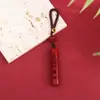 Colgante de Cadena para Teléfono Móvil Colgante para Llavero de Coche Colgante Sencillo para Hombres y Mujeres Cinnabar Púrpura Arena Dorada Venta al por Mayor