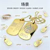 Placas de identificación de aluminio anodizado con texto grabado a láser, Placas de nombre para mascotas, Etiquetas anti-pérdida para gatos y perros, Soporta personalización