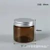 Fornecimento de Frascos para Creme, Frascos Dosadores Cosméticos, Frascos de Boca Larga com Tampa de Alumínio, Frascos Plásticos para Embalagem de Creme Facial e Creme para Olhos Pet, Frascos Ding Ding