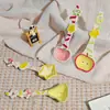 Estilo ins coração de menina colher de cerâmica colher de fruta presente para melhor amiga fofa alta colher de sobremesa colher de iogurte aveia
