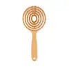 Pente Plástico Cabelo Fino Vazado Transfronteiriço Pente de Cabelo Salão de Beleza Estilo Doméstico Pente para Cabelo Cacheado Uso Duplo Seco e Molhado Cuidados com o Cabelo Pente de Incenso Repelente de Mosquitos