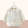Babero Impermeable Anti-Suciedad para Bebé, Babero de Alimentación Infantil para Niños y Niñas, Delantal de Versión Extendida