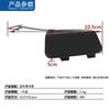 Adecuado para cubierta de remolque de parachoques trasero BMW X5 E70LCI 51127271815/51127271816